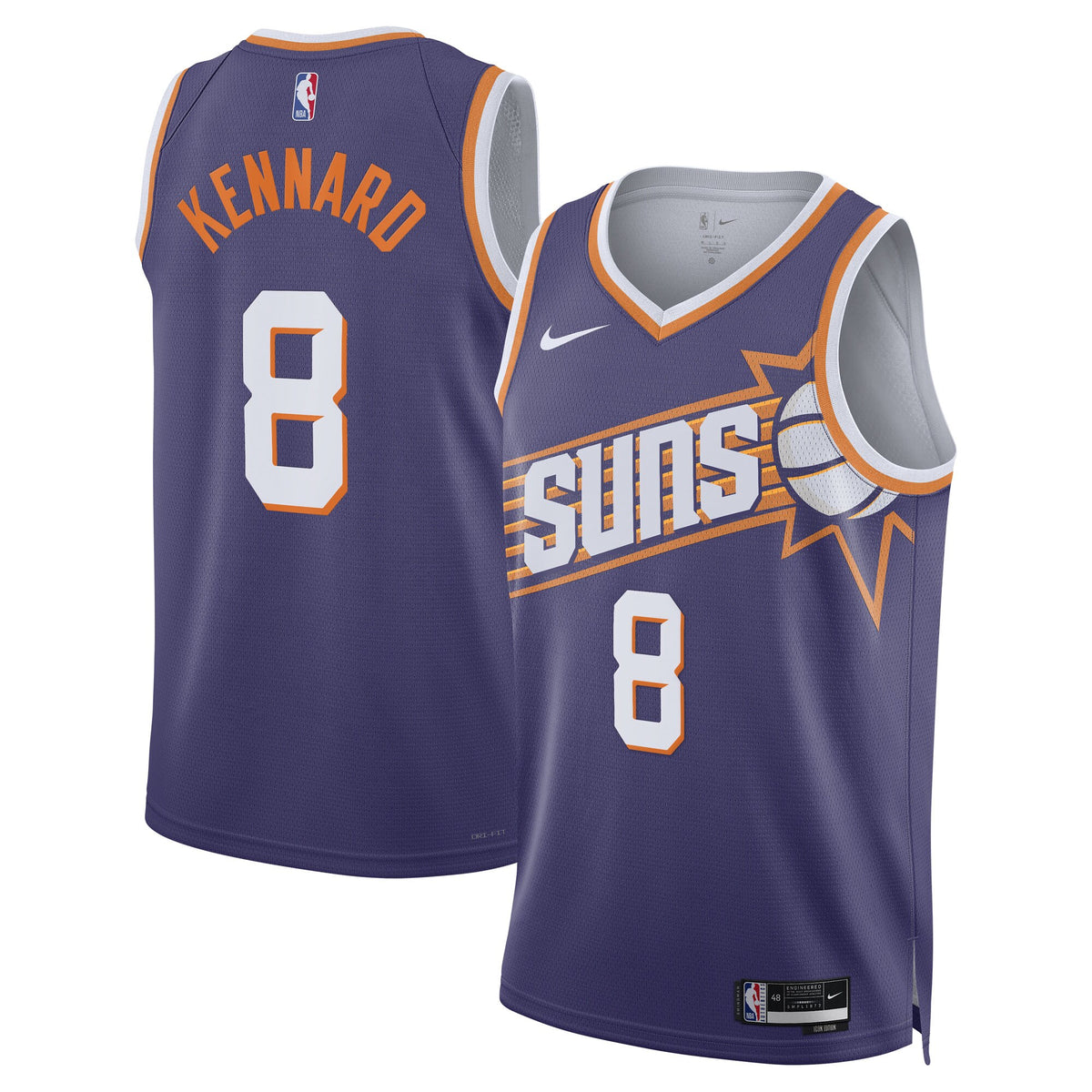 Phoenix Suns Icon Edition Swingman Jersey - Purple - Luke Kennard
