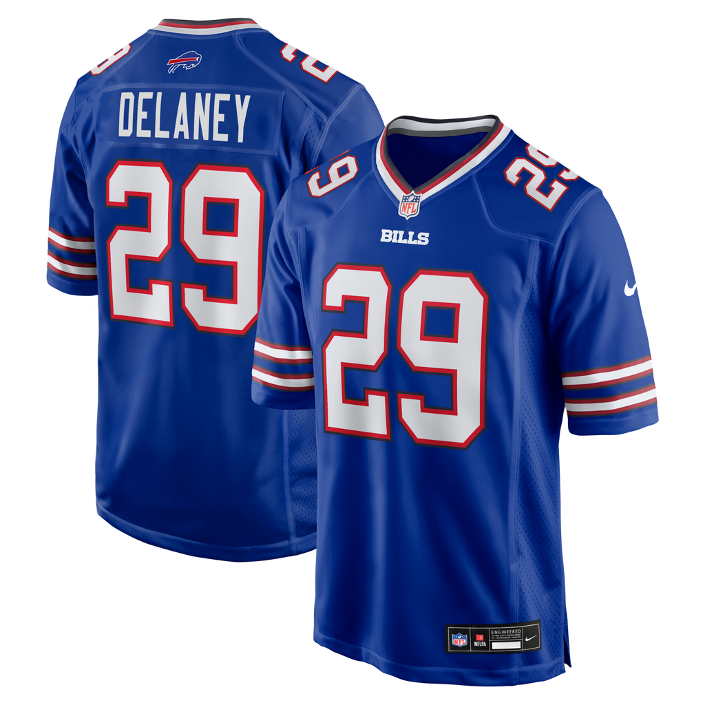 Buffalo Bills Dee Delaney Royal Game Jersey