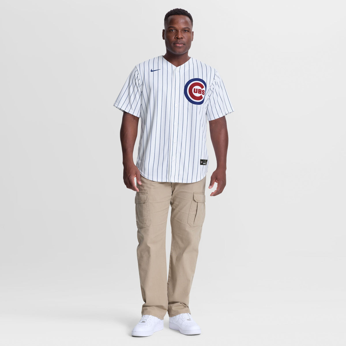 Chicago Cubs Clay Holmes White Home Replica Jersey