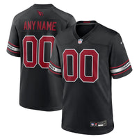 Arizona Cardinals Black Alternate Custom Game Jersey