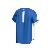 #1 Saint Louis Billikens Lightweight Baseball Fashion Jersey - Blue