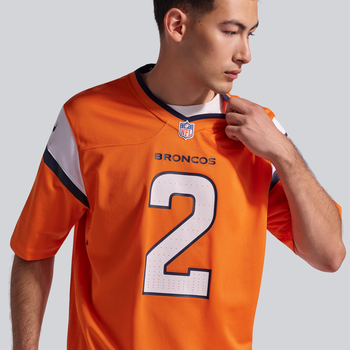 Denver Broncos Patrick Surtain II Orange Team Game Jersey