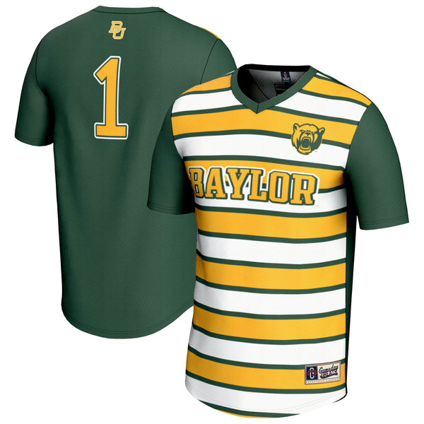 #1 Baylor Bears Lightweight Soccer Fashion Jersey - Green