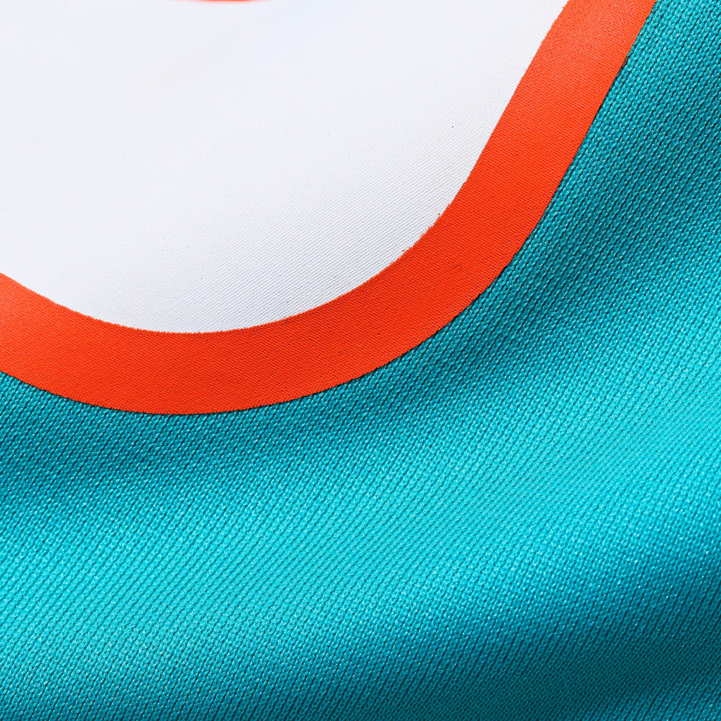 Miami Dolphins Kenneth Grant Aqua Team Game Jersey