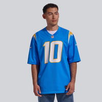 Los Angeles Chargers Justin Herbert Powder Blue Player Game Jersey