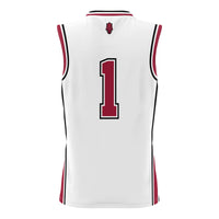 #1 Arkansas Razorbacks Lightweight Basketball Jersey - White