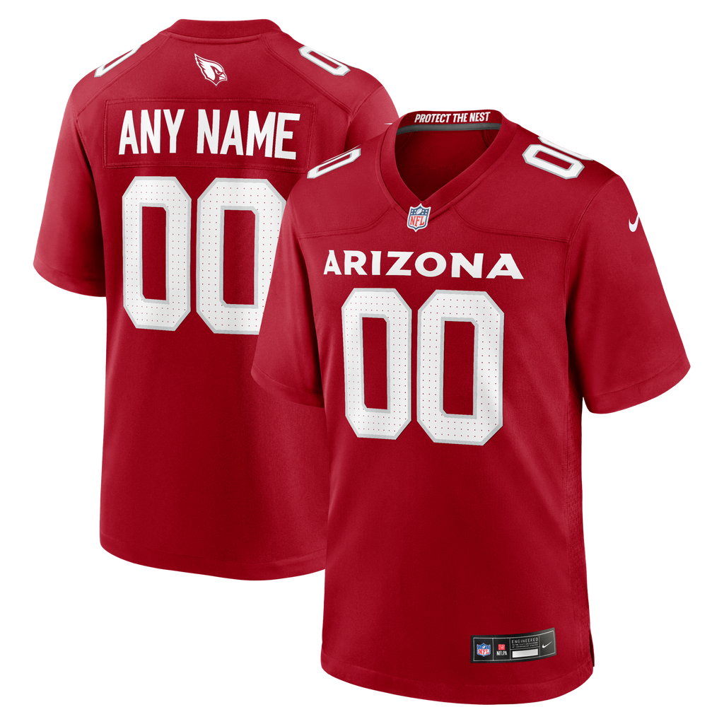 Arizona Cardinals Cardinal Custom Game Jersey