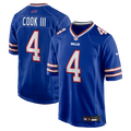 Buffalo Bills James Cook III Royal Team Game Jersey