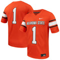 #1 Oklahoma State Cowboys Game Football Jersey - Orange