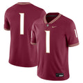 #1 Florida State Seminoles Game Jersey - Garnet