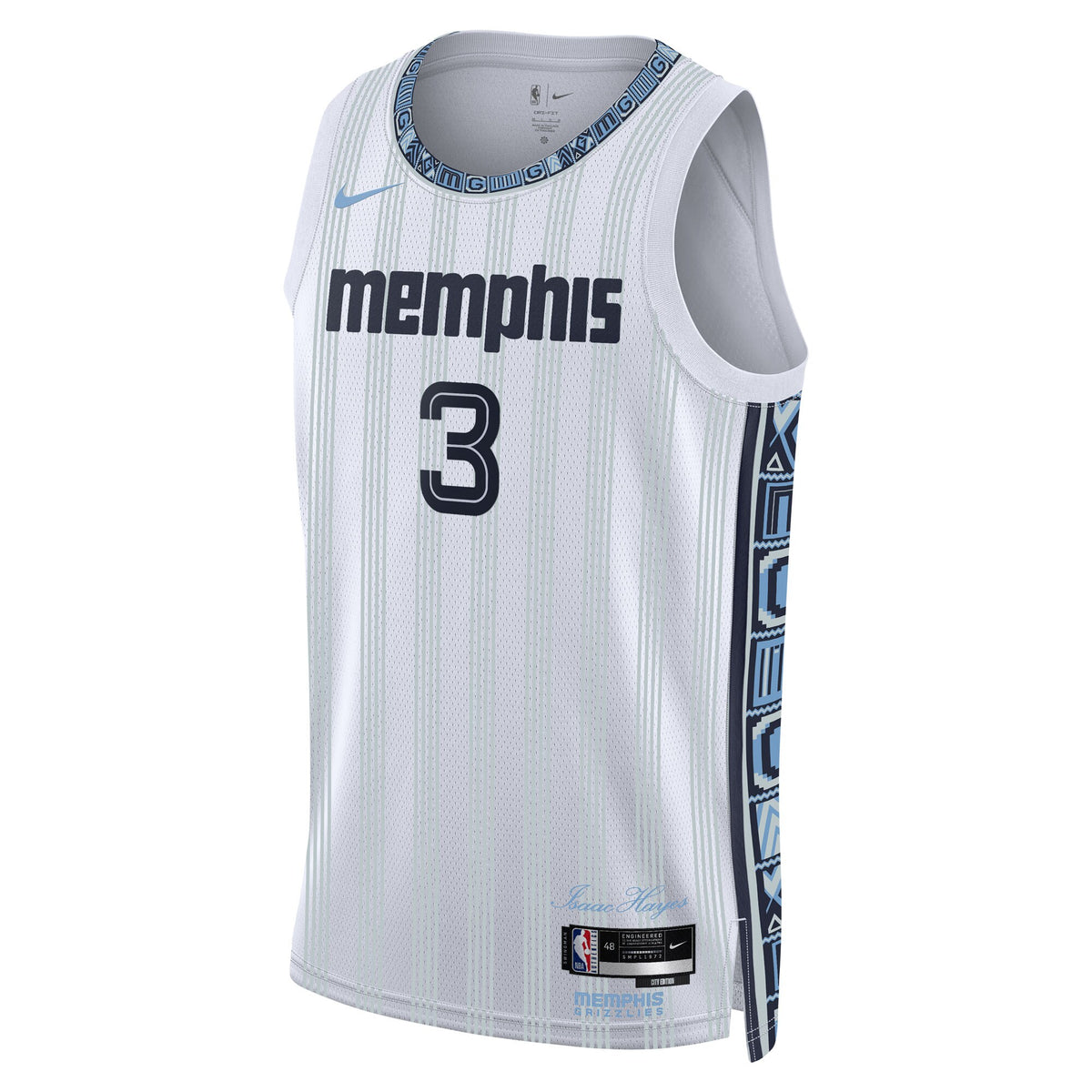 Memphis Grizzlies 2025/26 City Edition Swingman Jersey - Gray - Kentavious Caldwell-Pope