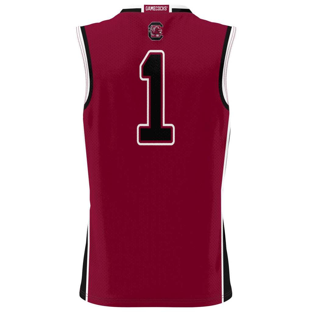 #1 South Carolina Gamecocks GameDay Greats Lightweight Basketball Fashion Jersey - Garnet