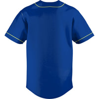 Georgia College Bobcats Lightweight Baseball Jersey - Blue