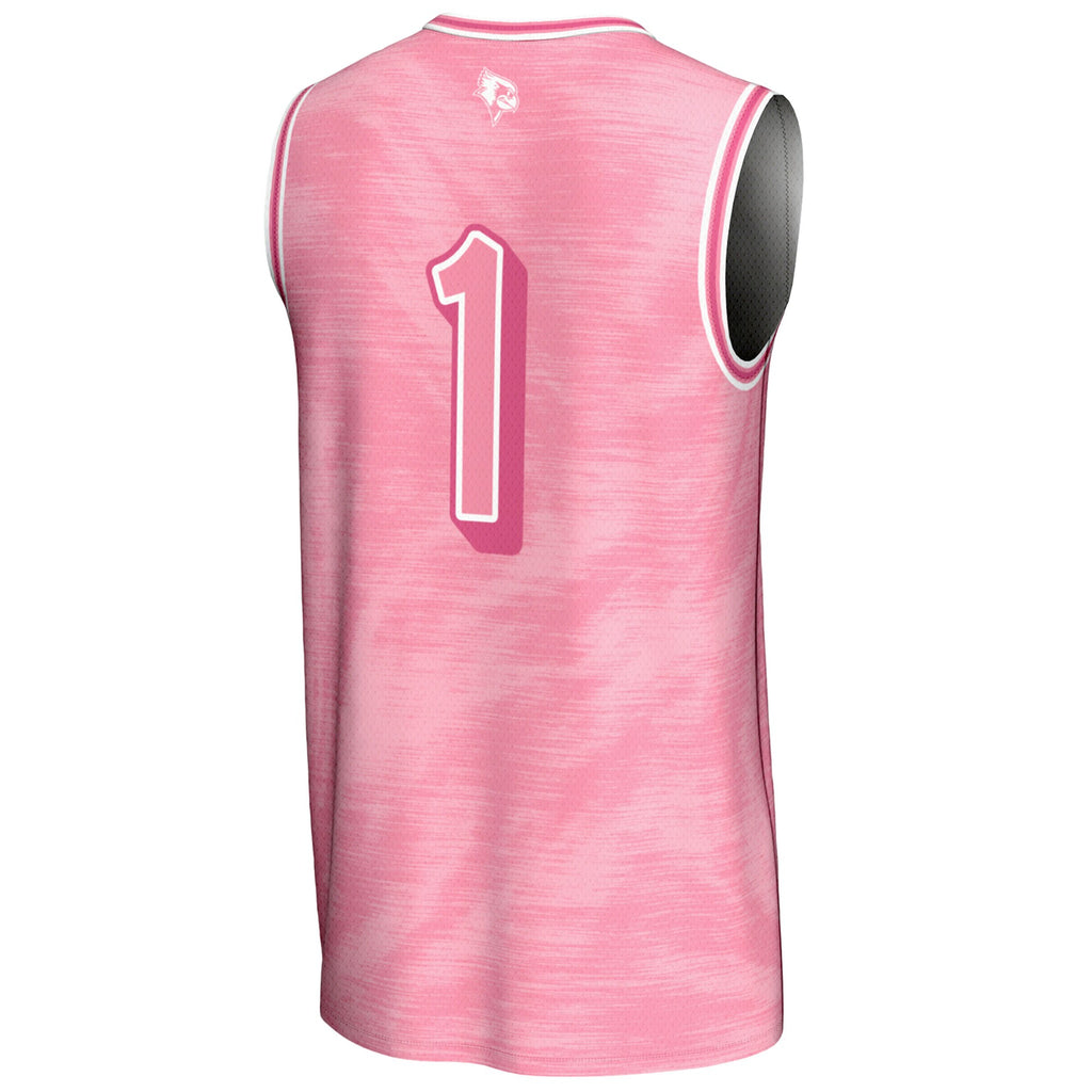 #1 Illinois State Redbirds GameDay Greats Lightweight Basketball Fashion Jersey - Pink