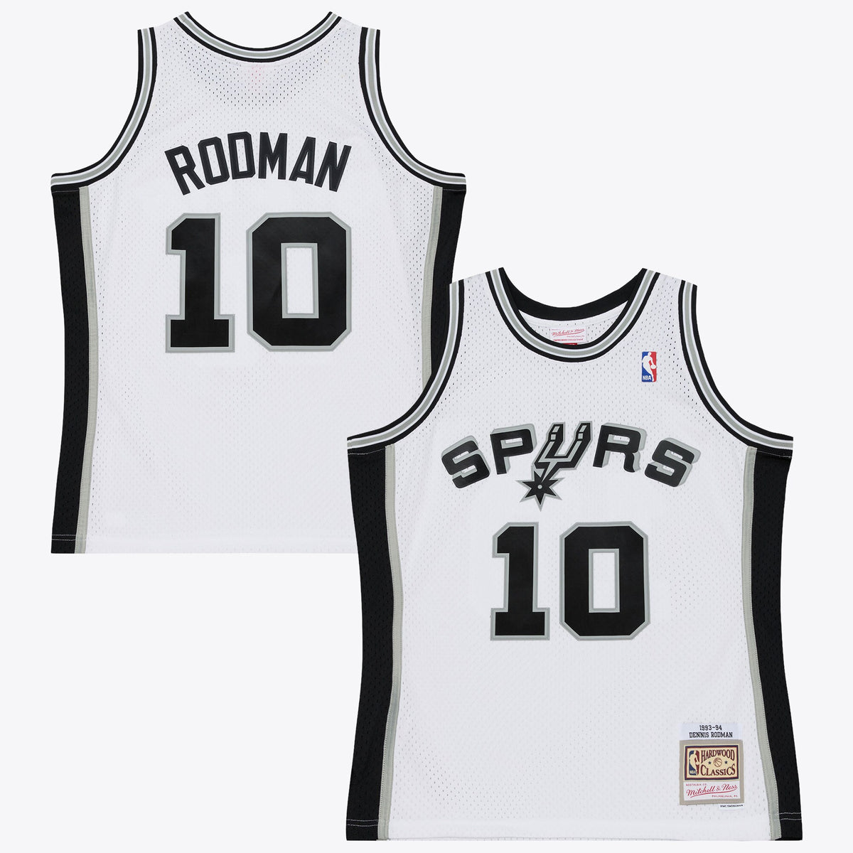 San Antonio Spurs Dennis Rodman 1993 Authentic Jersey - White