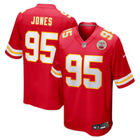 Kansas City Chiefs Chris Jones Red Game Jersey