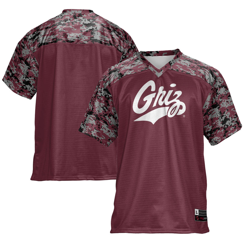 Montana Grizzlies GameDay Greats Football Jersey - Maroon