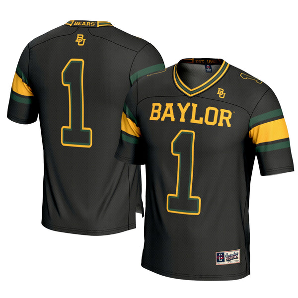 #1 Baylor Bears Football Jersey - Black