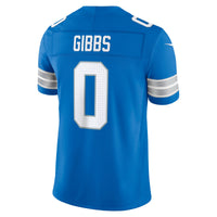 Detroit Lions Jahmyr Gibbs Blue Team Stitched Limited Jersey