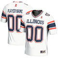 Illinois Fighting Illini GameDay Greats NIL Pick-A-Player Football Jersey - White