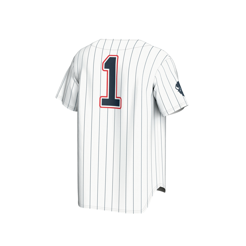 #1 Howard Bison GameDay Greats Lightweight Baseball Fashion Jersey - White
