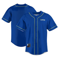 Georgia College Bobcats Lightweight Baseball Jersey - Blue