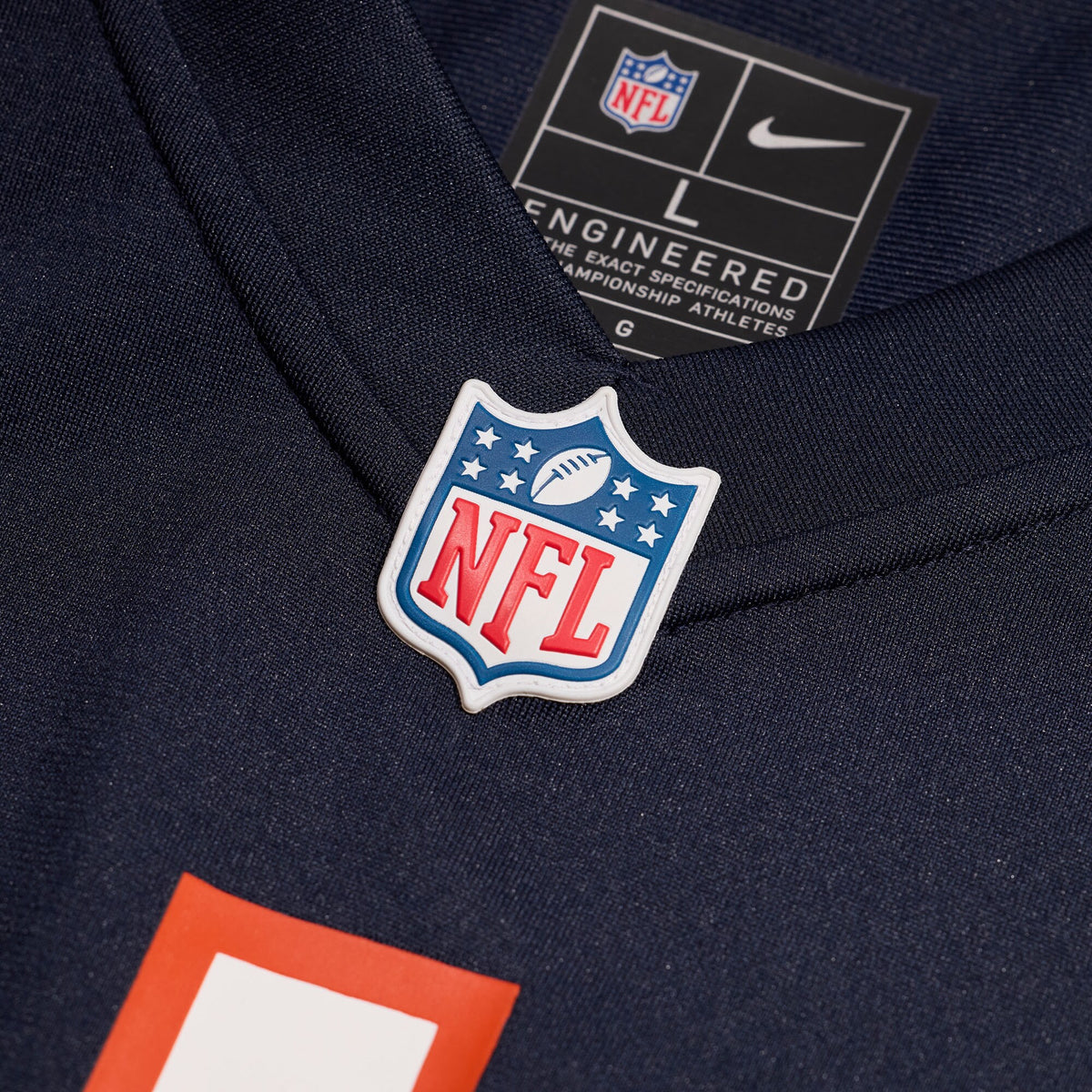 Chicago Bears Drew Dalman Navy Team Game Jersey