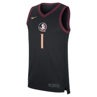 #1 Black Florida State Seminoles Alternate Replica Jersey