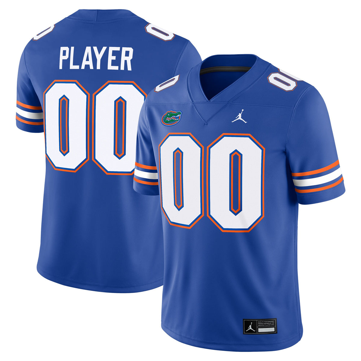 Florida Gators NIL Pick-A-Player Football Game Jersey - Royal