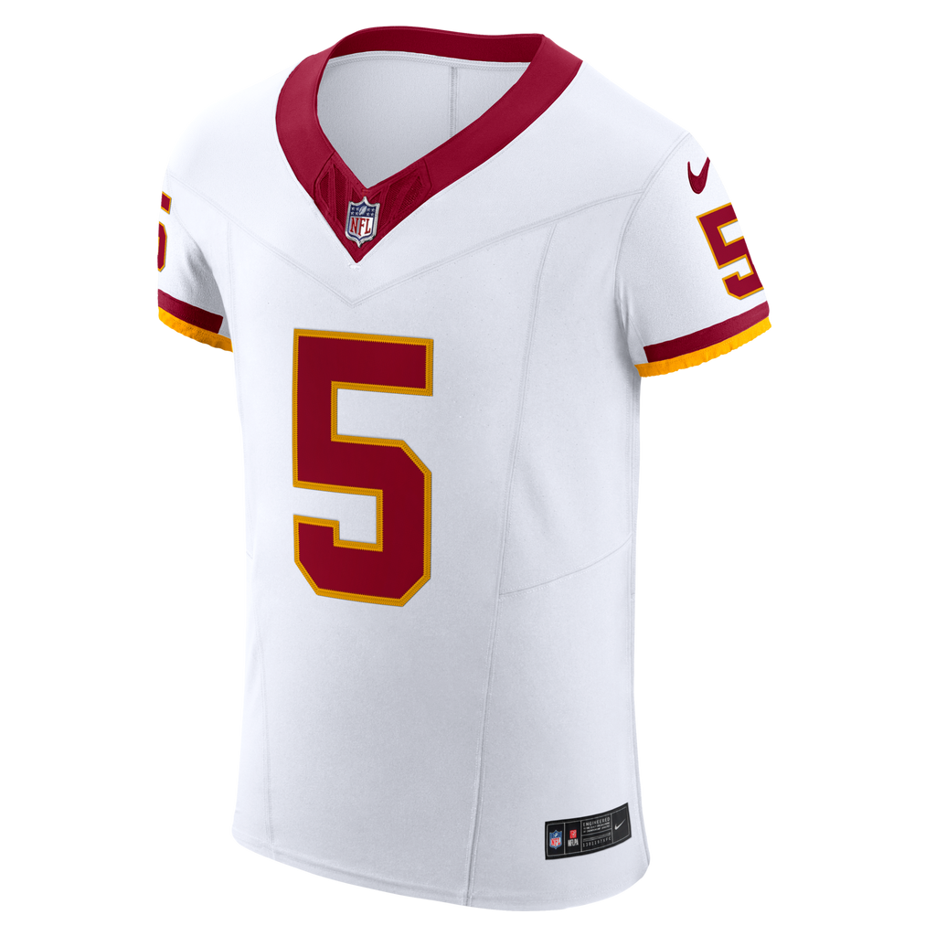 Washington Commanders Jayden Daniels White Alternate 2 Super Bowl Era Vapor F.U.S.E. Elite Jersey