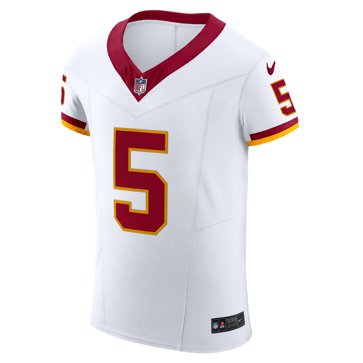 Washington Commanders Jayden Daniels White Alternate 2 Super Bowl Era Vapor F.U.S.E. Elite Jersey