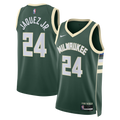 Milwaukee Bucks Icon Edition Swingman Jersey - Hunter Green - Jaime Jaquez Jr.