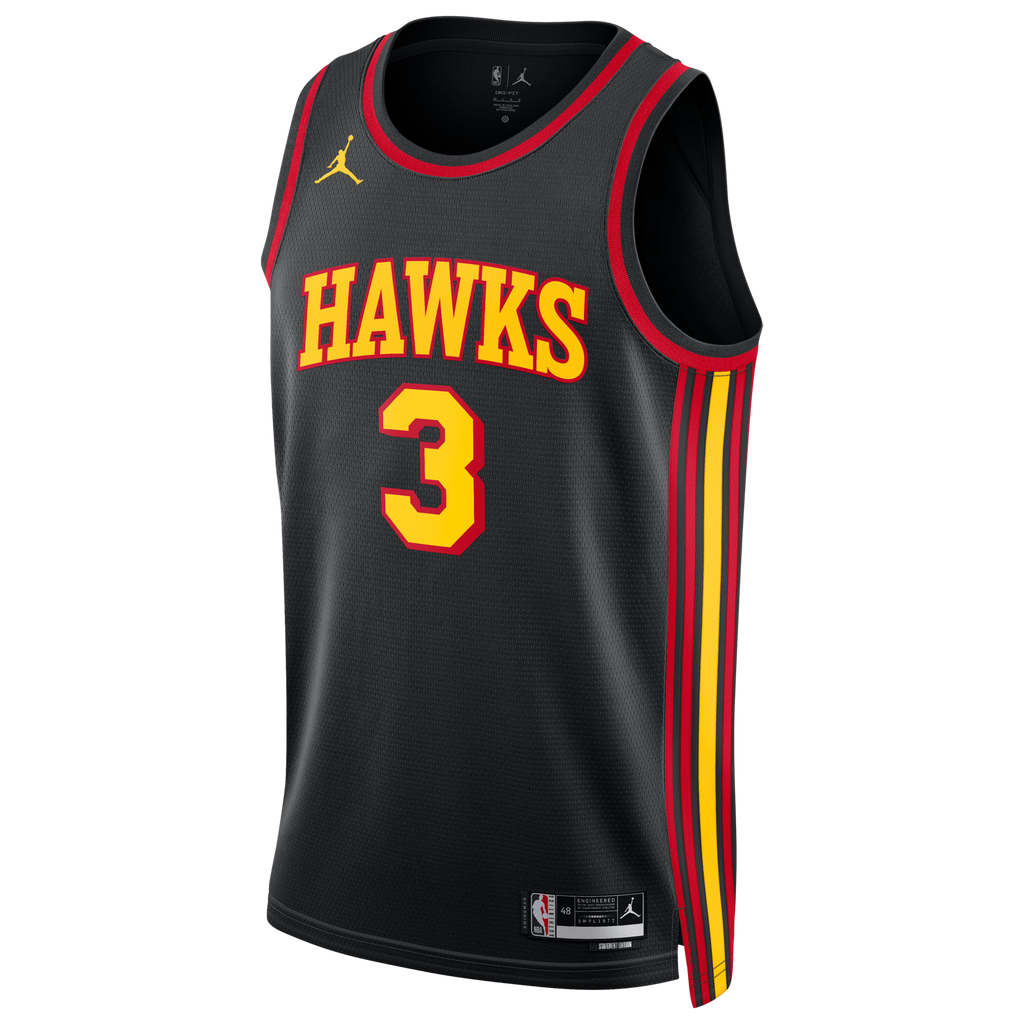 Atlanta Hawks Statement Edition Swingman Jersey - Black - CJ McCollum
