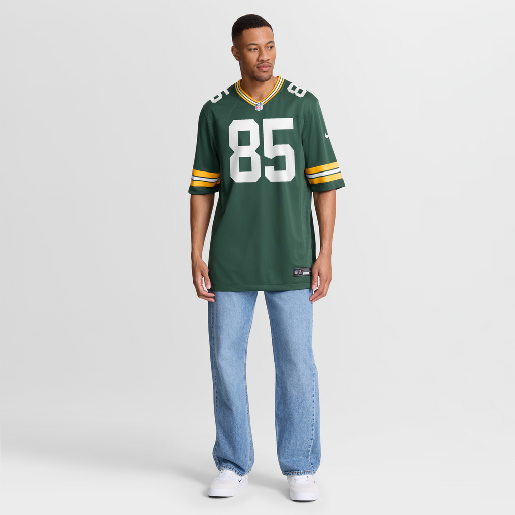 Green Bay Packers Tucker Kraft Green Game Jersey