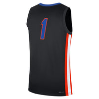 #1 Black Florida Gators Alternate Replica Jersey