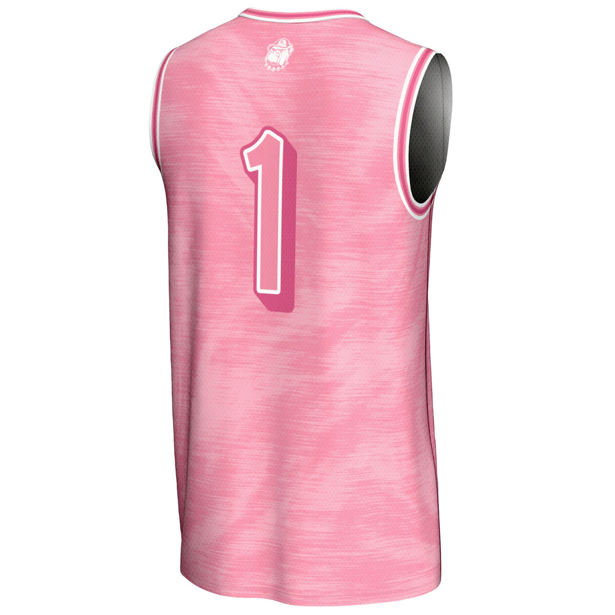 #1 Georgetown Hoyas GameDay Greats Lightweight Basketball Fashion Jersey - Pink