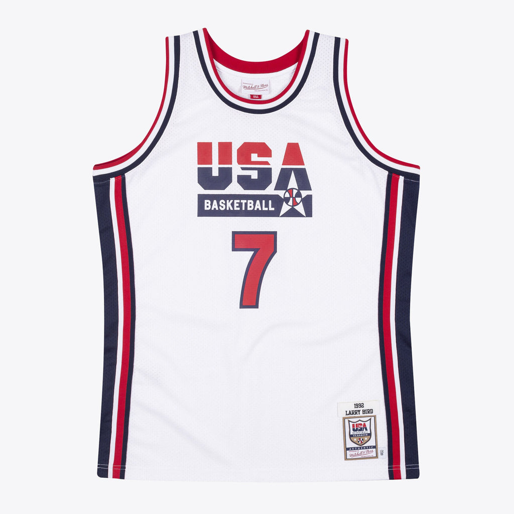 USA Basketball Authentic Jersey Larry Bird 1992