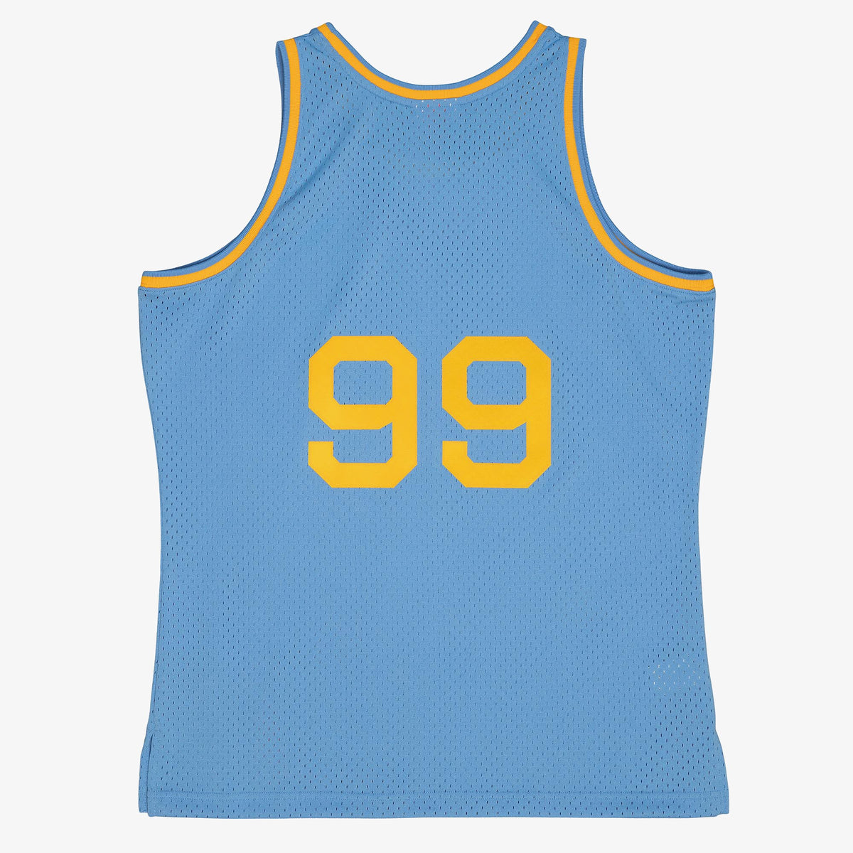 Los Angeles Lakers George Mikan 1948 Dark Authentic Jersey - Columbia Blue