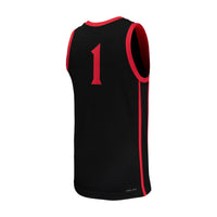 #1 Black San Diego State Aztecs Replica Basketball Jersey