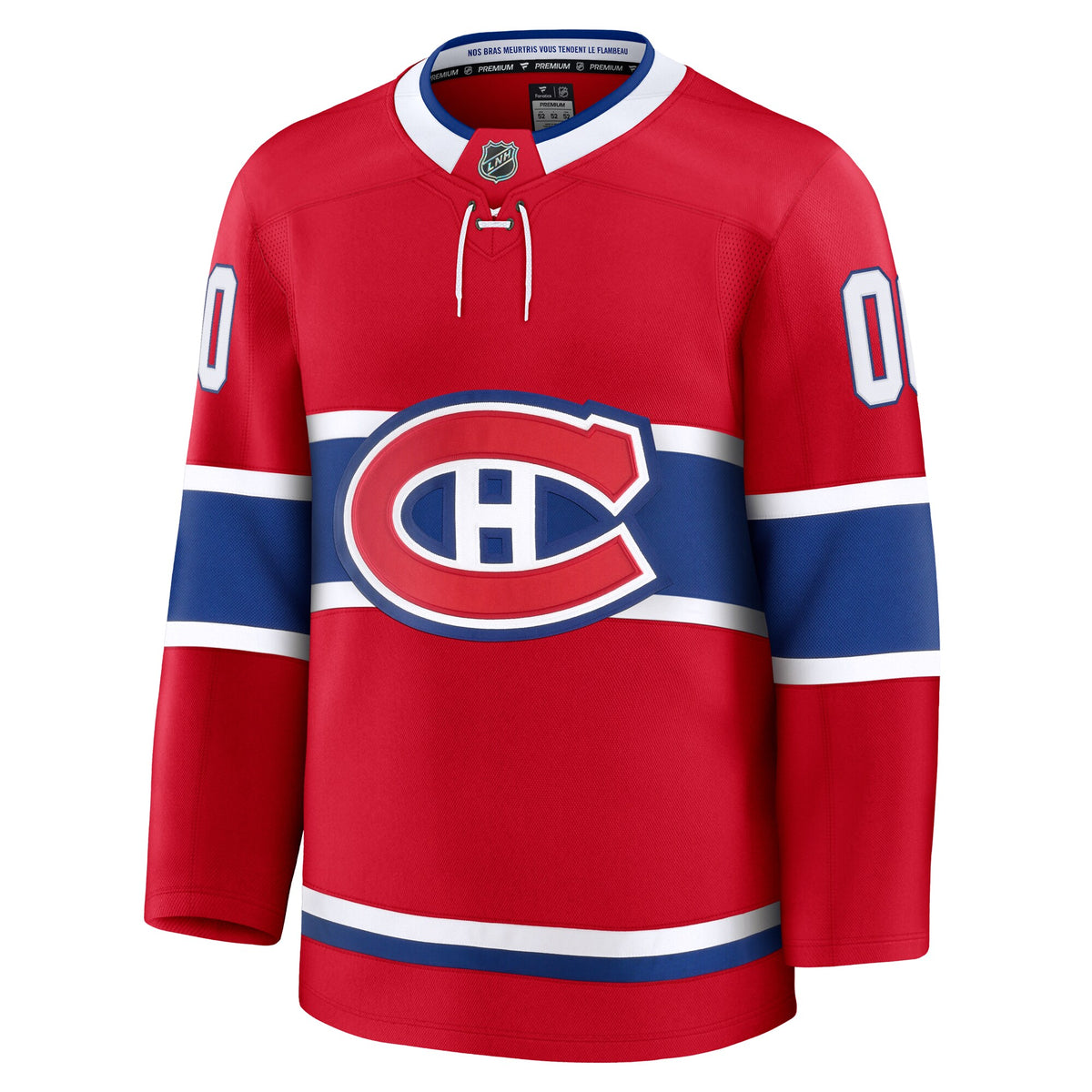 Montreal Canadiens Red Home Premium Custom Jersey
