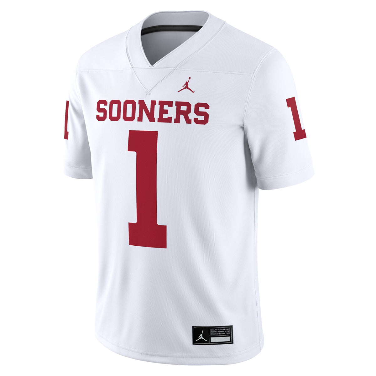 #1 Oklahoma Sooners Game Jersey - White