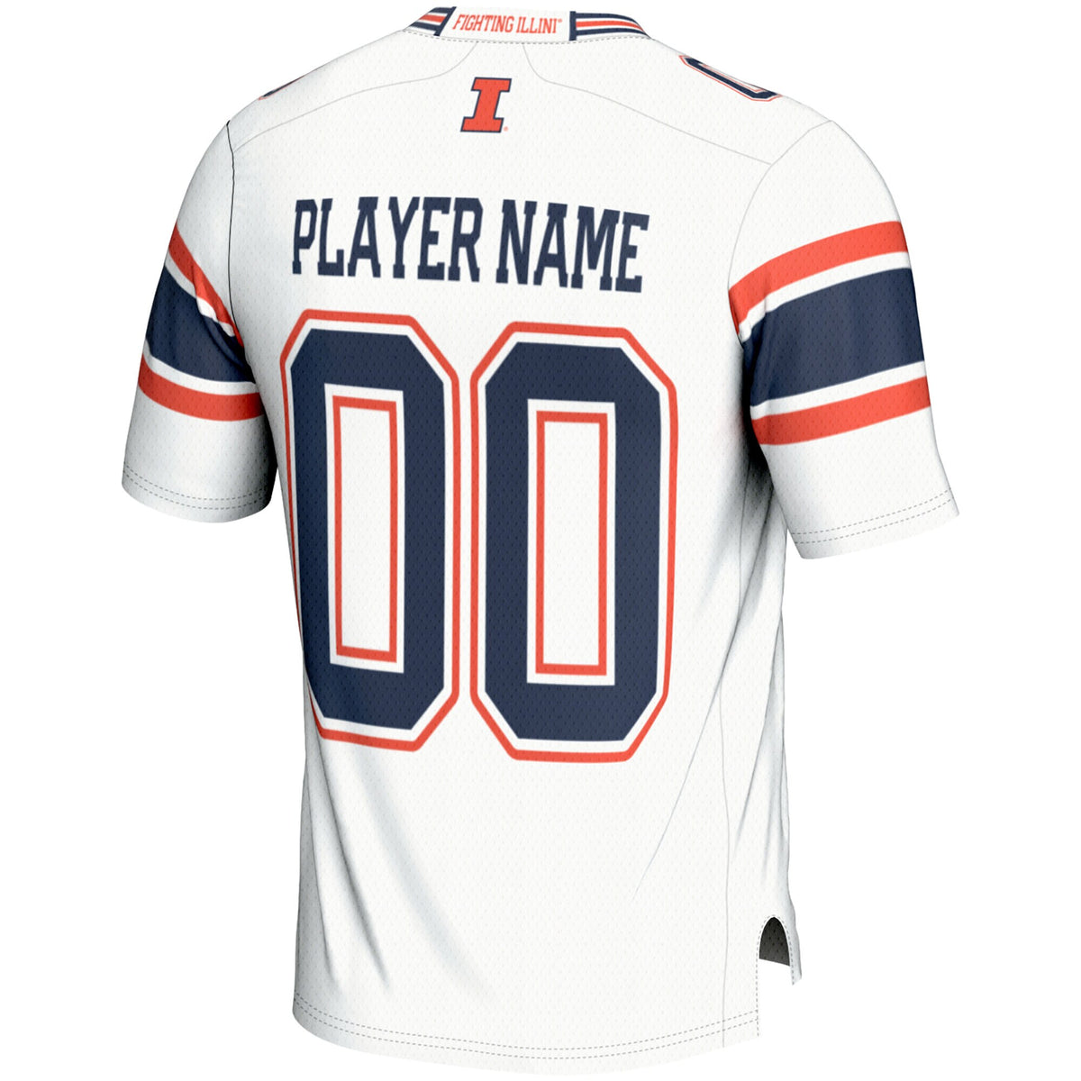 Illinois Fighting Illini GameDay Greats NIL Pick-A-Player Football Jersey - White
