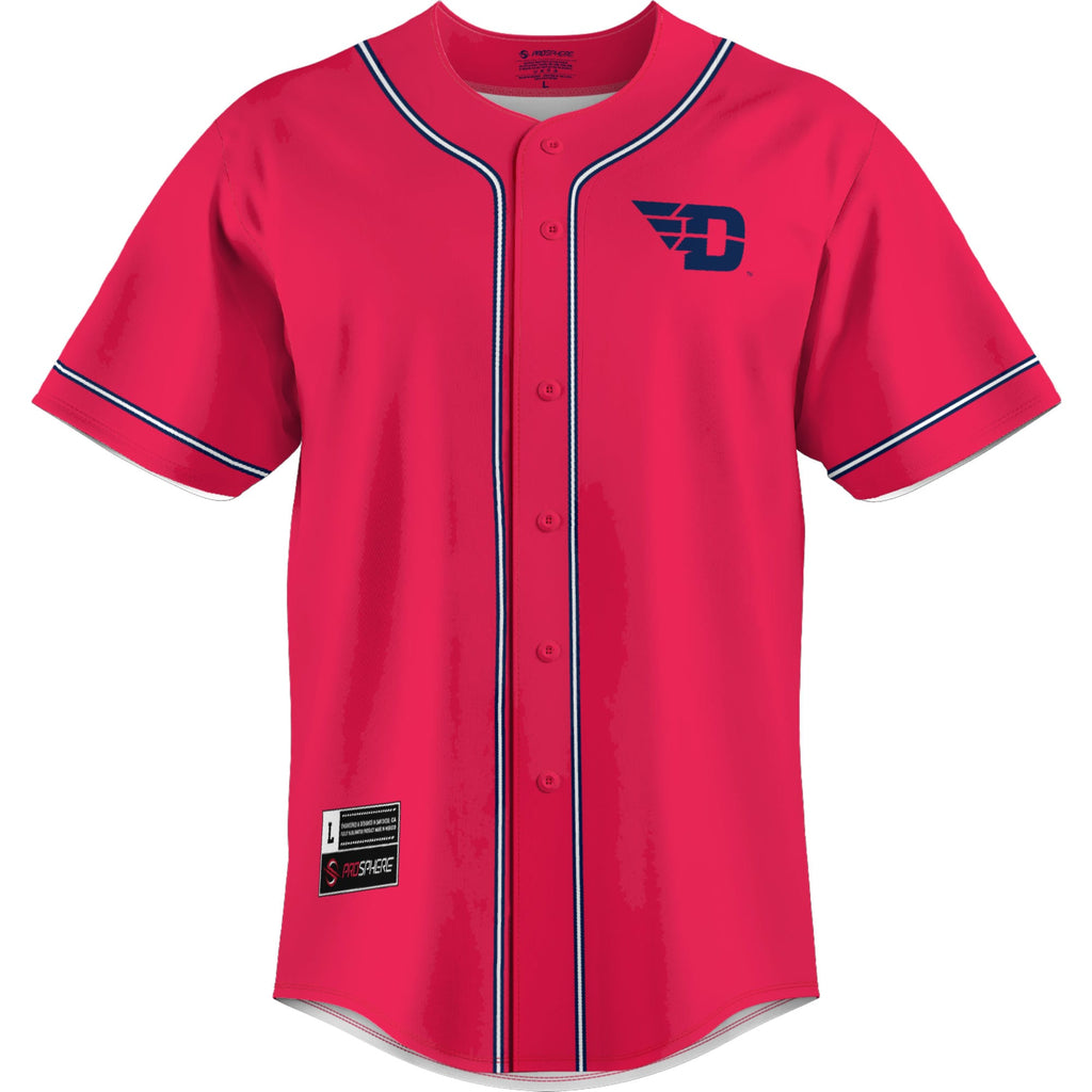 Dayton Flyers GameDay Greats Lightweight Baseball Jersey - Red