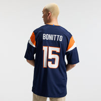 Denver Broncos Nik Bonitto Navy Alternate Game Jersey