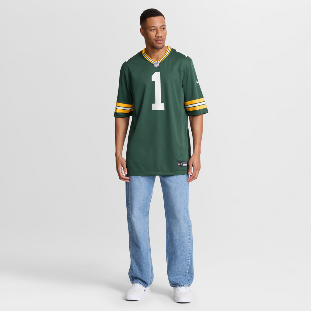 Green Bay Packers Micah Parsons Green Game Player Jersey