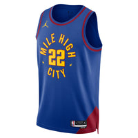 Denver Nuggets Statement Edition Swingman Jersey - Blue - Zeke Nnaji