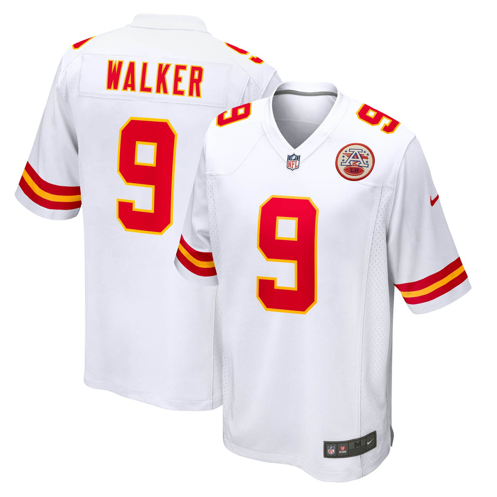 Kansas City Chiefs Kenneth Walker III White Game Jersey