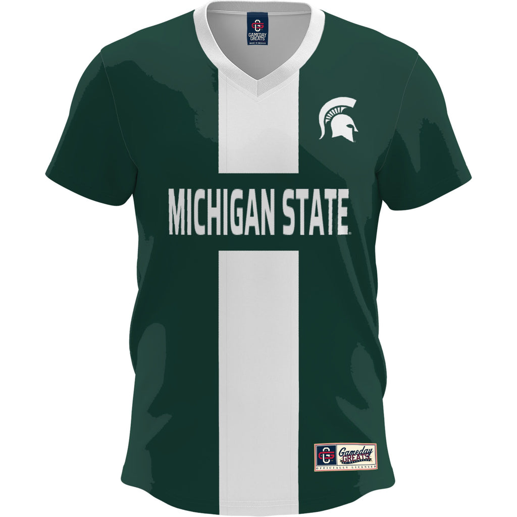 Michigan State Spartans GameDay Greats Lightweight Soccer Fashion Jersey - Green