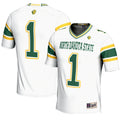 #1 NDSU Bison GameDay Greats Endzone Football Jersey - White
