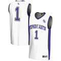 Stephen F Austin Lumberjacks GameDay Greats #1 Basketball Jersey - White